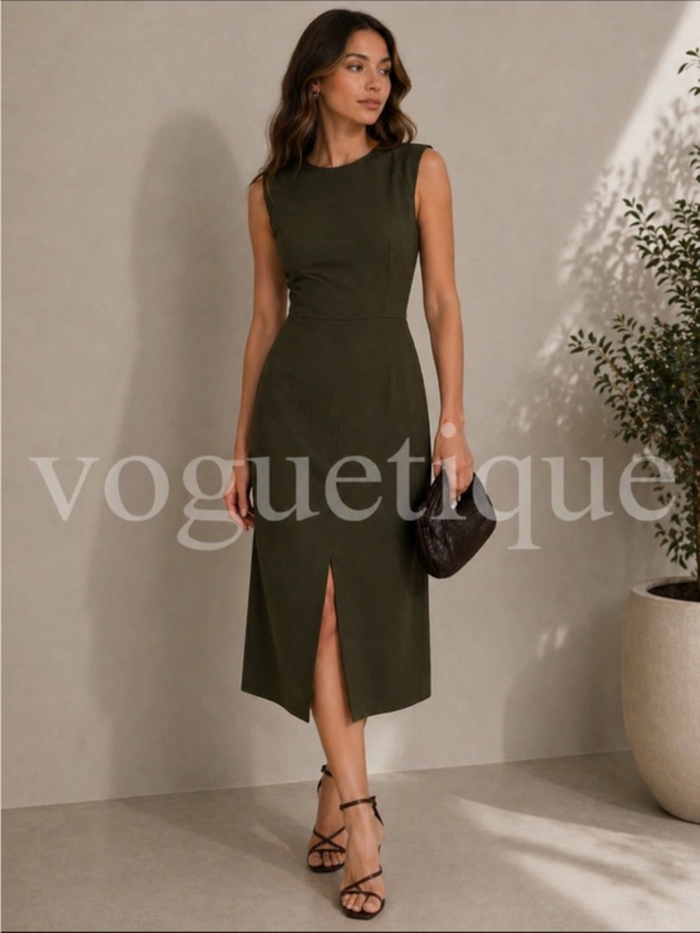 MM Lafleur green dress size 2